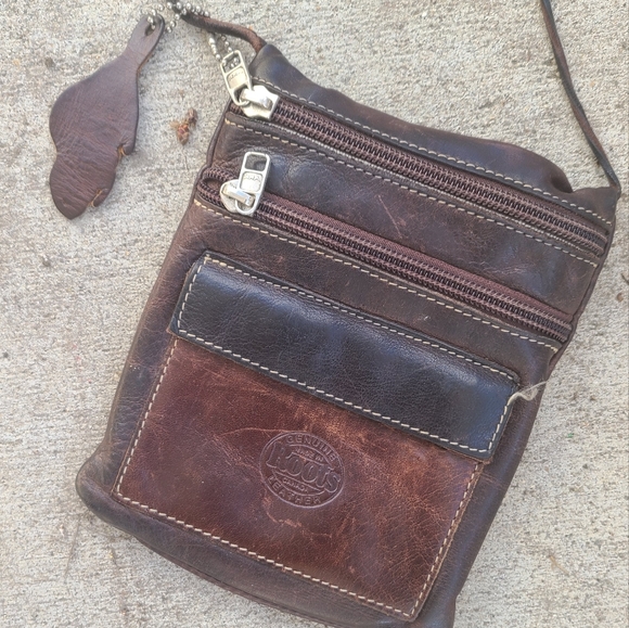 Roots Handbags - Vintage Roots Crossbody Pouch